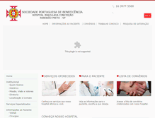 Tablet Screenshot of beneribeiraopreto.com